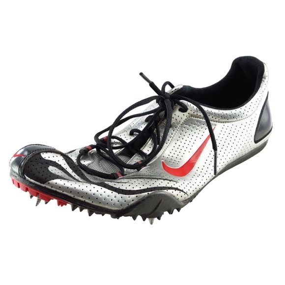 Nike Shoes Size 12.5 M Silver Track and‎ Field Synthetic Men - Picture 1 of 7